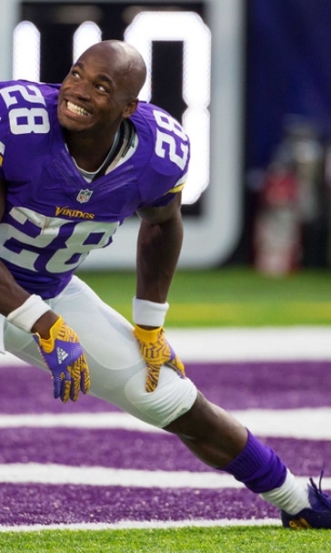 Vikings' Adrian Peterson says he plans to play vs. Colts